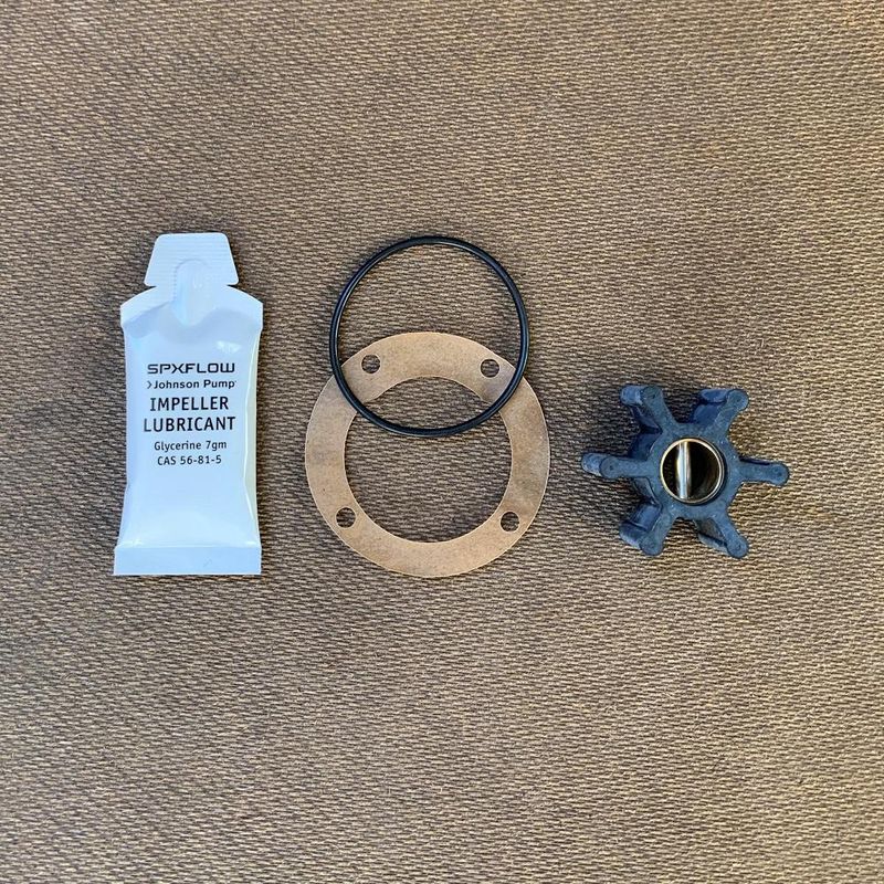 Impeller kit 12 mm. For Dobbel Pumpe, og enkel pumpe etter 1996