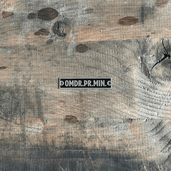 Hovedbilde Panelskilt OMDR. PR. MIN